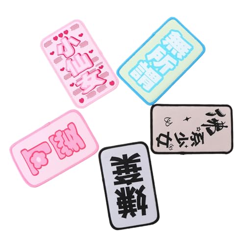 MUCKLILY 5 Stück Haarfransen Pads Haarsticker zum Anklipsen Praktische Stabile Haarfransen Halter für Frauen Strapazierfähige Kreative Haar Accessoires Clips Modische Muster Einfach zu von MUCKLILY