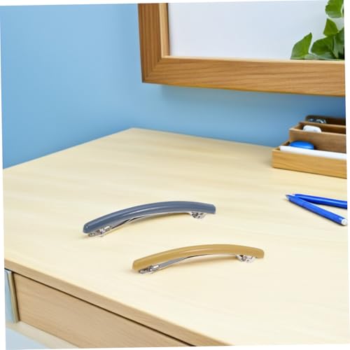 MUCKLILY 5 Stück Teiliges Candy farbene Haarspangen Langlebige Sichere Haarklammern für Damen und Mädchen Vielseitige Seitliche Clips für Modische Hochsteckfrisuren und Zufällige Farbe von MUCKLILY