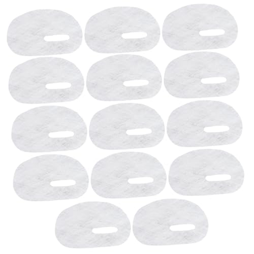 MUCKLILY 50 Blatt Einweg Augenmasken aus Wasserlöslichem Ovalem Augenfilm patch Dünne Atmungsaktive Augenpflege masken für DIY Sanfte Abdeckung für Make up Spa und Hautpflege von MUCKLILY