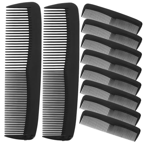 MUCKLILY 50 Stück Mini Haarkämme aus Robustem PP Kompakt und Tragbar Fein und Grobzahnig für Herren und Damen für Reisen Haarschnitt und Styling im Salon oder Zuhause von MUCKLILY