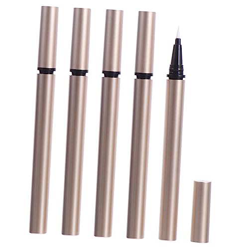 MUCKLILY 5Stücke Nachfüllbare Eyeliner Pen Flasche DIY Container für Flüssigen Eyeliner Langlebige Applikatoren für Nagelöl und Kosmetik für Unterwegs von MUCKLILY