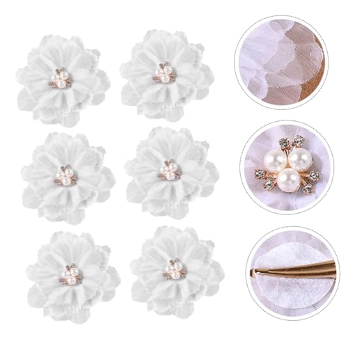 MUCKLILY 6 Stück Kleine Blumen Haarspangen mit Rutschfester Wirkung für Dickes und Dünnes Haar Modische Haarklammern für Mädchen und Damen Eleganter Floraler Haarschmuck für Alltag und von MUCKLILY