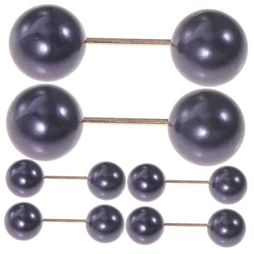 MUCKLILY 6 Stück Teiliges Damen Broschen mit Kunstperlen Anti Emptied Sicherheitsnadeln für Strickjacken Wickelschals und Kleider Langlebige Legierung Vielseitig für Party Hochzeit und von MUCKLILY