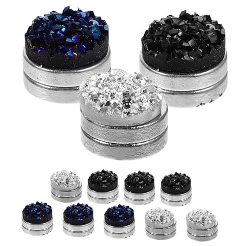 MUCKLILY 6paare Magnetische Ohrclips Für Damen Modische Ohrschmuck-clips Kleine Ohrclip-dekorationen Magnet-ohrringe Accessoires Für Geburtstage Und Feiertage von MUCKLILY