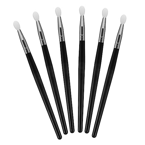 MUCKLILY 6Stücke Silikon Make Up Pinsel Teilig für Lidschatten und Lippenmasken Sanftes Silikon für Professionelle und Private Anwendung Produktverschwendung von MUCKLILY