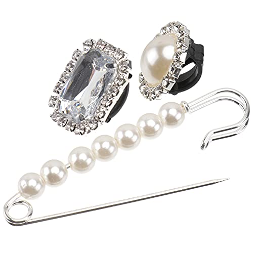 MUCKLILY 6stücke Teiliges Modische Schuhschnallen Wiederverwendbare Schuhschmuck-accessoires Für Damen Dekorative Ornamente in Verschiedenen Farben Für Alltag Hochzeiten Und Besondere Anläs von MUCKLILY