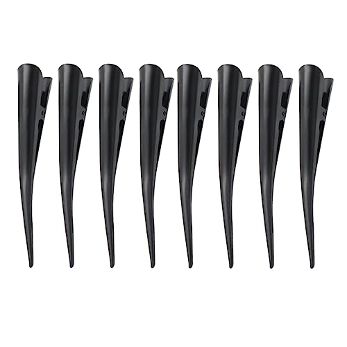 MUCKLILY 8 Stück Metall Haarspangen Nahtlose Haarstyling Clips Für Frisuren Abteilklammern Für Damen Und Herren Rutschfeste Haarspangen Für Kurzes Und Langes Haar Für Salon Und Zuhause von MUCKLILY