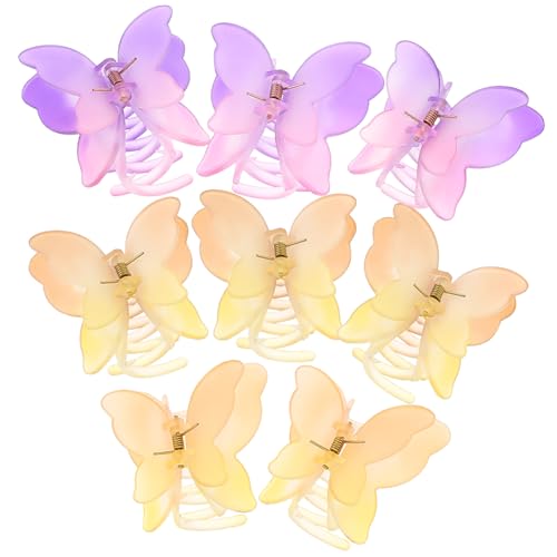 MUCKLILY 8 Stück Teiliges Mädchen Haarschmuck Matte Haarklammern Stabile Haarklammern für Frauen Vielseitig Einsetzbar für Alltag Party und Hochzeitsfrisuren Zufällige Zufällige Farbe von MUCKLILY