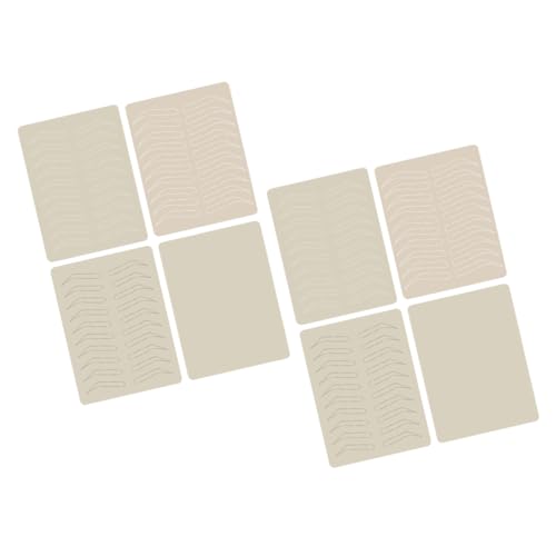 MUCKLILY 8stücke Tattoo Übungshaut Aus Kunstleder Doppelseitige Flexible Trainingshaut Für Augenbrauen Lippen Und Eyeliner Für Anfänger Und Profis Verschiedene Rahmenmodelle Und Farben von MUCKLILY