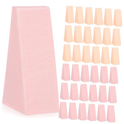 MUCKLILY 96stücke Make up Schwamm Kosmetische Puff Für Flüssige Foundation Puder Und Concealer Hautfreundlicher Schwamm Dreieckige Form Für Frauen von MUCKLILY