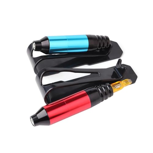 MUCKLILY Acryl Stifthalter Schwarz Tattoo Maschine Halter Organizer Eyebrow Pen Stand Langlebig für Salon und Zuhause Einfache Handhabung Stilvolles Design von MUCKLILY