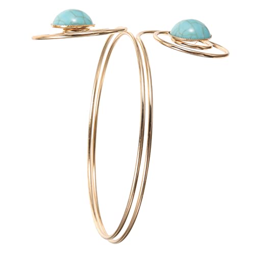 MUCKLILY Armreif Für Damen Verstellbares Armband Personalisierter Schmuck Türkisfarbenes Design Langlebiges Und Robustes Material Für Hochzeit Valentinstag Geburtstag Verlobung Jubiläum von MUCKLILY