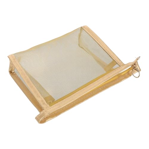 MUCKLILY Atmungsaktive Mesh Kosmetiktasche Für Damen Großer Reise-Make-up Organizer Tragbar Und Geräumig Für Toilettenartikel Und Schönheitsaccessoires von MUCKLILY