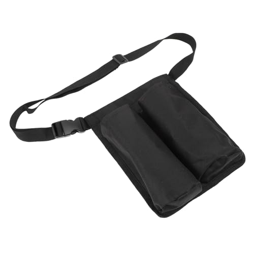 MUCKLILY Aufbewahrungsbeutel aus Robustem Material Verstellbar Sicherer Essential Oil Organizer Praktische Tasche für Professionelle Masseure Schwarz für Massageflaschen von MUCKLILY