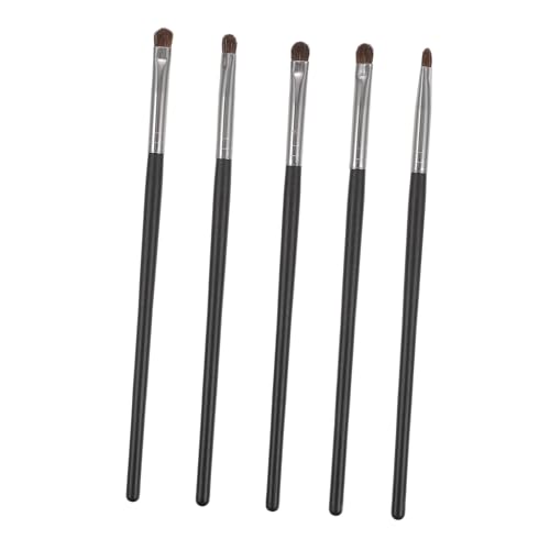 MUCKLILY Augen Make Up 5 Stück Vielseitige Lidschatten Applikatoren Kosmetische Werkzeuge für Präzise Anwendung für Reisen und Zuhause Leichtes Design mit Bequemen Griff von MUCKLILY