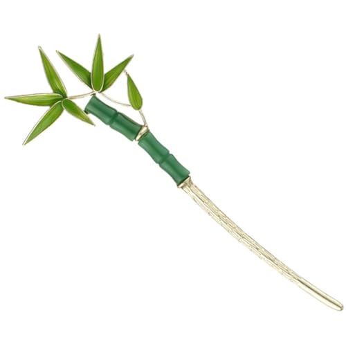 MUCKLILY Bambus haarstab Elegant Glatte Oberfläche Langlebig Leicht Metall Haarnadel für Damen Vielseitiges Haarschmuck accessoire Passend zu Verschiedenen Frisuren und Outfits von MUCKLILY