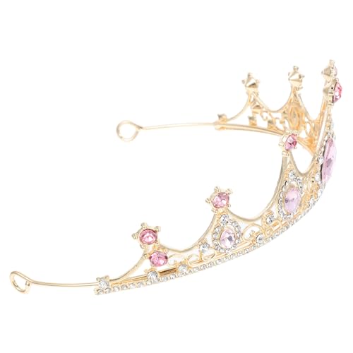 MUCKLILY Barockkrone für Damen Strassbesetztes Diadem Stirnband mit Funkelnden Kristallen Langlebige Legierung Bequemer Sitz für Hochzeit Geburtstag Festliche Anlässe von MUCKLILY