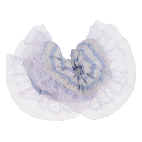 MUCKLILY Koreanische Stil Haargummis Für Damen Elastische Haarbänder Mit Modischem Spitzenrand Für Vielseitig Einsetzbare Haaraccessoires Für Und Alltägliche Frisuren von MUCKLILY