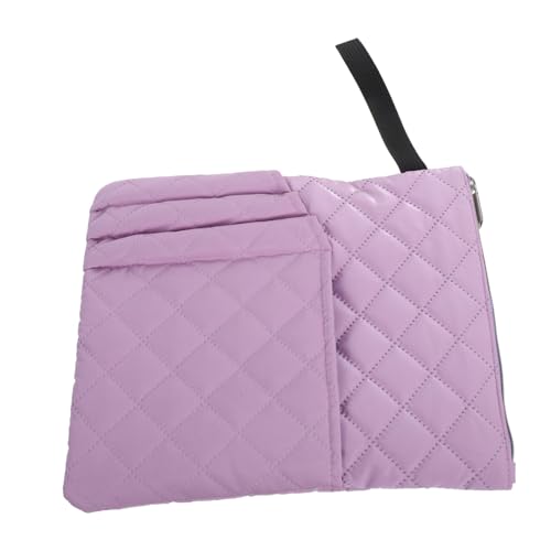 MUCKLILY Book Sleeve mit Reißverschluss Vielseitige Tablet und Notizbuchhülle mit Fronttasche Leichter Organizer für Bücher Stifte und Geräte Robustes Material für Schule Arbeit und Reisen von MUCKLILY