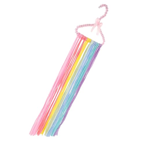 MUCKLILY Bunte Haarklammern Aufbewahrung Regenbogen Bow Hanger für Mädchen Haarspangen Organizer Wanddekoration Praktisch Langlebig für Kinderzimmer von MUCKLILY