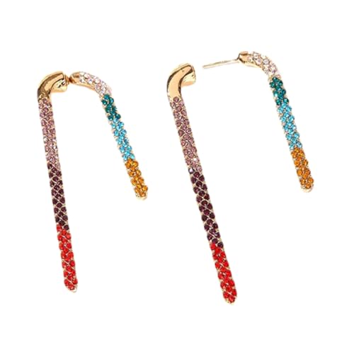 MUCKLILY Bunte Ohrstecker Damen Ohrlöcher Ohrschmuck Strass Ohrstecker Modisch für Frauen und Mädchen Vielseitig zu Anlässen Wie Geburtstag Weihnachten Party Club Geeignet MUCKLILY Bunte Ohrstecker Damen Ohrlöcher Ohrschmuck Strass Ohrstecker Modisch für Frauen und Mädchen Vielseitig zu Anlässen Wie Geburtstag Weihnachten Party Club Geeignet von MUCKLILY