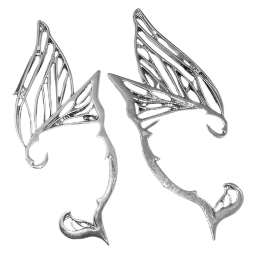 MUCKLILY Butterfly Wing Ear für Frauen Elf Ohrclips für Gepiercte und Ungepiercte Ohren Modischer Ohrschmuck für Alltag Hochzeit Dating und Besondere Anlässe von MUCKLILY