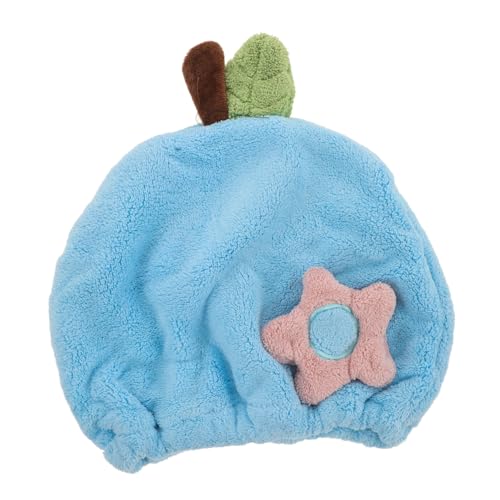 MUCKLILY Cartoon Haartrockner Kapuze für Dicke Korallenfleece Trockenhaube Weiche Warme Saugfähige Duschhaube und Haarwickel für Junge Mädchen Vielseitig für Waschen und Trocknen Geeignet von MUCKLILY