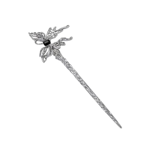 MUCKLILY Chinesischer Haarschmuck Vintage Haarnadel mit Schmetterling Motiv Langlebiger Retro Haarstab für Damen Eleganter Haarschmuck für Alltag und Hanfu Fans Stilvolle Haarnadeln MUCKLILY Chinesischer Haarschmuck Vintage Haarnadel mit Schmetterling Motiv Langlebiger Retro Haarstab für Damen Eleganter Haarschmuck für Alltag und Hanfu Fans Stilvolle Haarnadeln von MUCKLILY