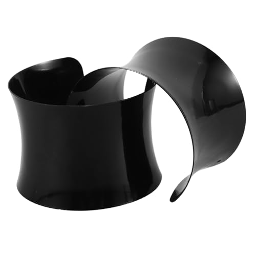 MUCKLILY Chunky Metall Manschettenarmband Damen Geometrisch Offene Armreife Punk Streetstyle Schmuck für Individuelles Styling von MUCKLILY