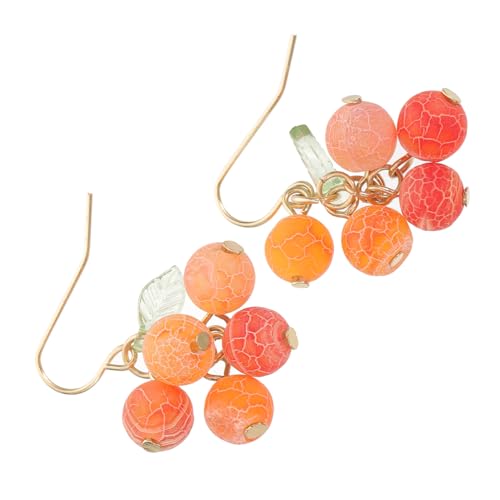 MUCKLILY Dangle Orange Ohrringe Damen Leicht Cartoon Frucht Ohrschmuck Schön Für Sommer Strand Festival Alltag von MUCKLILY
