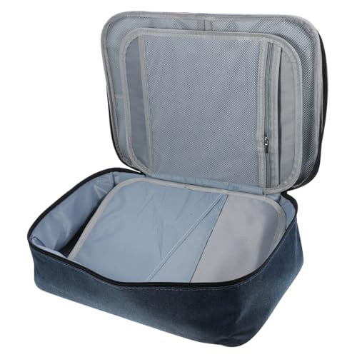 MUCKLILY Dokumentenhalter mit Passwortsperre Aufbewahrungstasche für Wichtige Dokumente Organizer Strapazierfähigem Oxford für Reisen Zuhause von MUCKLILY