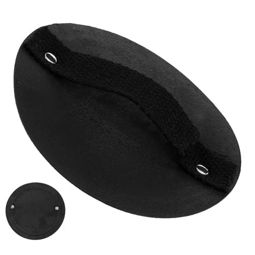 MUCKLILY Doppelseitiges Peeling badehandtuch Rundes Duschzubehör Exfolierendes Waschhandschuh Starkes Hautpeeling Massage für Dusche und Bad von MUCKLILY