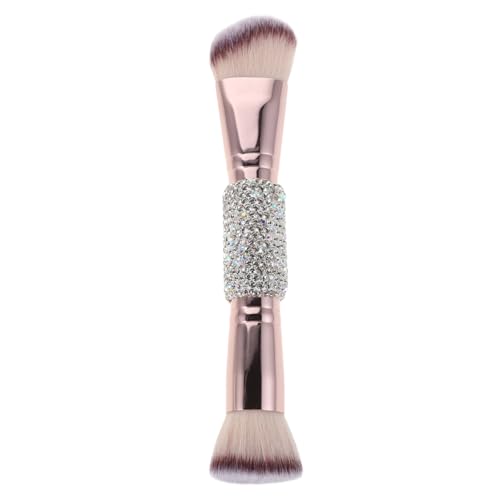 MUCKLILY Dual-ended Makeup Brush mit Weichen Borsten für Foundation Puder und Multifunktional Kompakt und Tragbar Sanfte Anwendung für Empfindliche Haut Vielseitiges Beauty-tool für von MUCKLILY