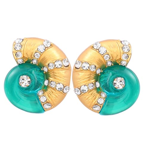 MUCKLILY Elegante Conch form Ohrstecker Damenohrringe mit Zirkonia Hypoallergen Modisch Vielseitig Kombinierbar Geeignet für Hochzeit Party Alltag Stilvolle Schmuckstücke MUCKLILY Elegante Conch form Ohrstecker Damenohrringe mit Zirkonia Hypoallergen Modisch Vielseitig Kombinierbar Geeignet für Hochzeit Party Alltag Stilvolle Schmuckstücke von MUCKLILY