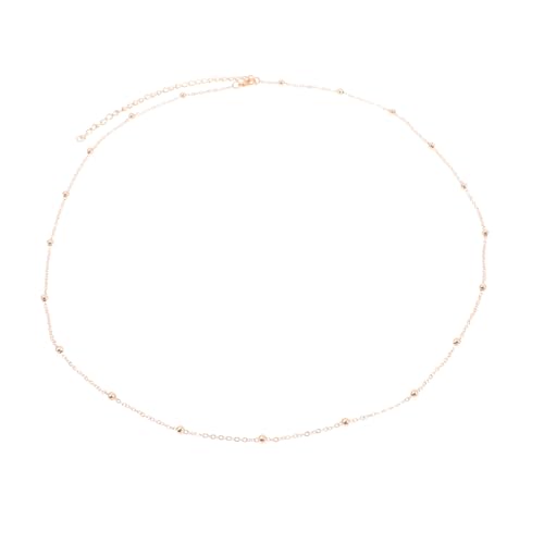 MUCKLILY Eleganter Damen Taillengürtel aus Legierung Modische Bauchkette für Strand Partylook Verstellbarer Hüftschmuck Stilvoller Körperketten accessoire für Sommerkleidung von MUCKLILY