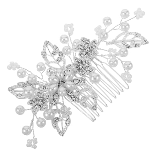 MUCKLILY Französischer Haarkamm: Strass-haarkamm Für Braut Und Brautjungfern – Dekorativer Hochzeitskopfschmuck Für Frauen Zum Stylen Von Dutt Und Hochsteckfrisuren MUCKLILY Französischer Haarkamm: Strass-haarkamm Für Braut Und Brautjungfern – Dekorativer Hochzeitskopfschmuck Für Frauen Zum Stylen Von Dutt Und Hochsteckfrisuren von MUCKLILY