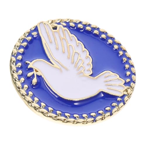 MUCKLILY Friedenstaubenschmuck Rucksackbrosche Aus Legierung Friedenstaubenabzeichen Weihnachtsbrosche Anstecknadel Für Jacken Kleidungszubehör Taschendekoration von MUCKLILY