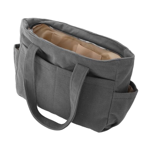 MUCKLILY Große Canvas Umhängetasche Damen Handtasche Crossbody und Handheld Japanischer Minimalismus Alltagstauglich Robustes Segeltuch Lässige Tote Tasche für Studium Reise Beruf von MUCKLILY