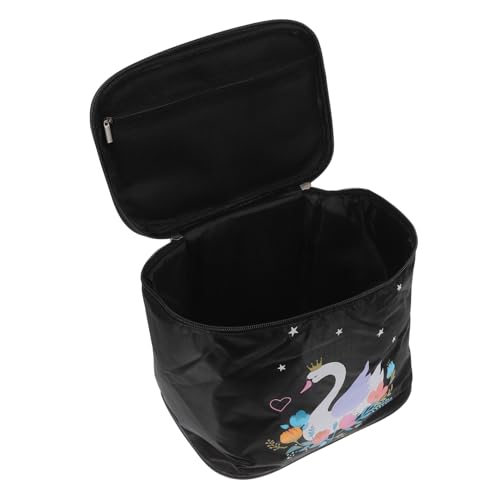 MUCKLILY Große Faltbare Kosmetiktasche mit Tragegriff Multifunktionaler Kulturbeutel für Damen und Reise Organizer mit Geräumigem Innenraum Langlebig und Praktisch für Unterwegs von MUCKLILY