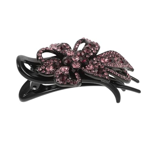 MUCKLILY Große Haarklammer mit Vintage Style und Funkelnden Kristallen Rutschfester Haarclip für Damen Dekorativer Haarspangen schmuck für Alltag Hochzeit und Festliche Anlässe von MUCKLILY