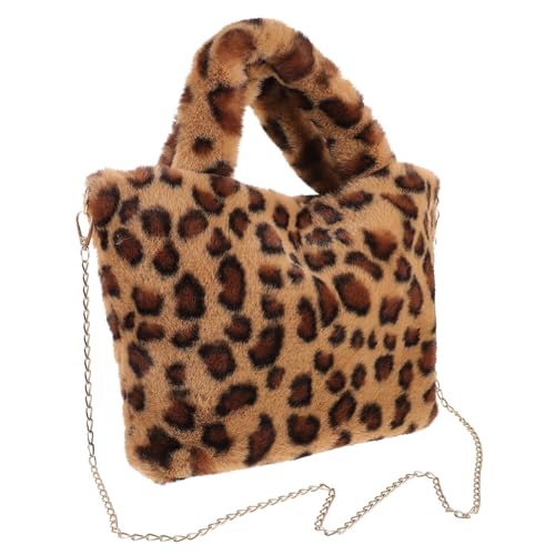 MUCKLILY Große Kapazität Tote Bag Damen Leopard Muster Handtasche Vielseitig als Crossbody und Umhängetasche Geeignet für Alltag Shopping Party Langlebiges Material Komfortabel und Leicht von MUCKLILY