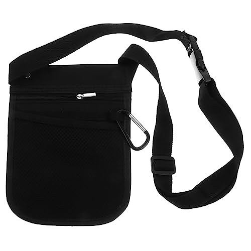 MUCKLILY Gürteltasche Medizinische Tasche Hüfttasche Schultertasche Tragbar Kompakt Reißverschluss Multiple Taschen von MUCKLILY