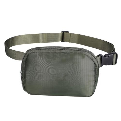 MUCKLILY Gürteltasche Unisex Sling Bag wasserdichte Umhängetasche für Outdoor Sport Laufen Reisen mit Verstellbarem Riemen Mehreren Fächern für Einfache von MUCKLILY