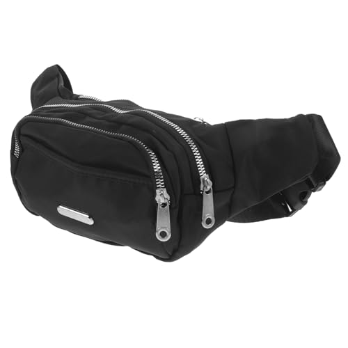 MUCKLILY Gürteltasche für Damen Umhängetasche mit Doppeltem Reißverschluss Große Kapazität Verstellbare Hüfttasche Vielseitig Crossbody oder Brusttasche Einsetzbar von MUCKLILY