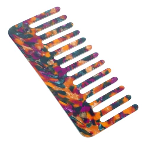 MUCKLILY Haarkamm für Männer und Tragbarer Styling Kamm mit Zähnen zum Entwirren für Glattes Haar für Haartypen und Längen von MUCKLILY