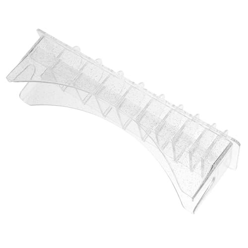 MUCKLILY Haarschneidekamm Aufbewahrungsbox mit Fächern Kunststoff Organizer für Elektrische Haarschneidemaschinen und Friseurzubehör Kompatibel mit Vielseitigen Trimmaufsätzen Praktischer von MUCKLILY