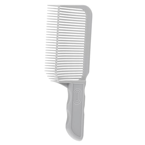 MUCKLILY Ergonomischer Haarschneidekamm für Männer Gebogener Friseur Haarkamm für Präzise Haarschnitte Robust und Formbeständig für Salon und Zuhause von MUCKLILY