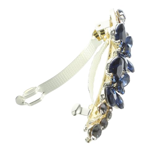 MUCKLILY Strass Haarspange für Damen Glänzende Haarspangen mit Federclip Haarschmuck Accessoire für Friseuren und Hochzeiten von MUCKLILY
