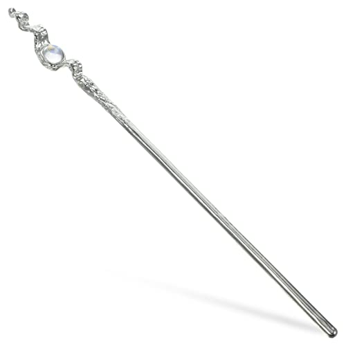 MUCKLILY Haarstab für Damen Vintage Haarnadel Minimalistisches Haarstyling Tool Haarschmuck für Mädchen Robuste Metall Haarstäbchen von MUCKLILY