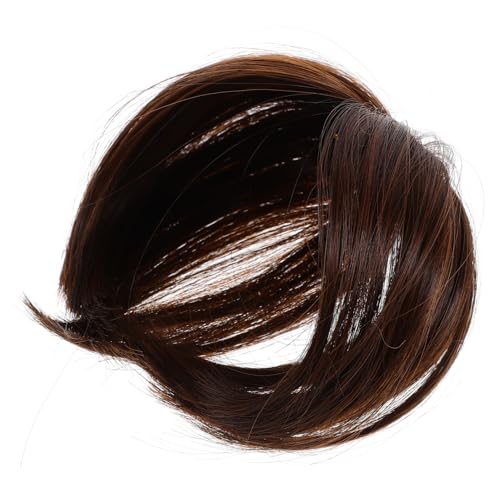 MUCKLILY Haarteil Für Frauen Hochwertiger Haarvolumen Topper Für Dünnes Haar Nahtloses Design Lang in Hellbraun Abdeckung Für Graue Haare von MUCKLILY